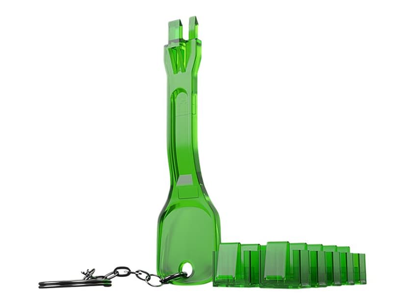 Lindy Port Blocker RJ45 Green 10-pack