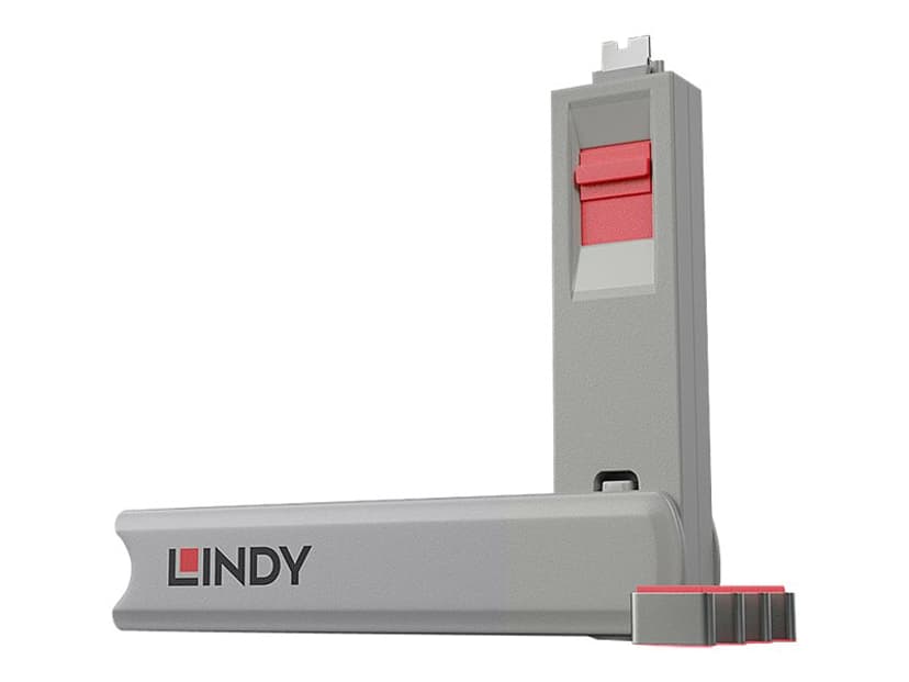 Lindy Port Blocker USB-C Pink 4-pack