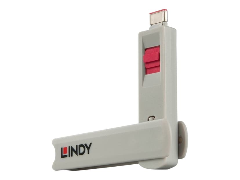 Lindy Port Blocker USB-C Pink 4-pack
