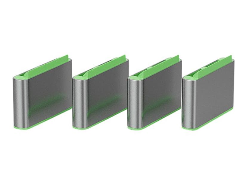 Lindy Port Blocker USB-C Grön 4-pack