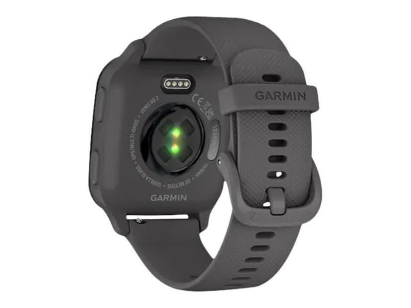 Garmin Venu Sq 2 3,56 cm (1.4") AMOLED 40 mm Digitalt Berøringsskjerm Grå GPS