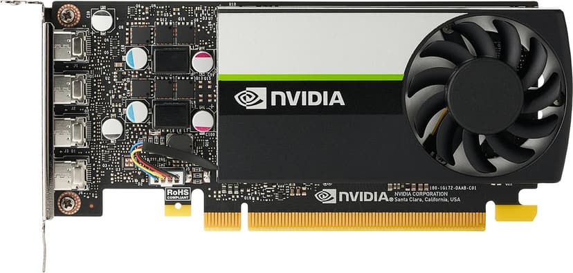 HP NVIDIA Quadro T1000 4GB 4mDP-grafikk 4GB