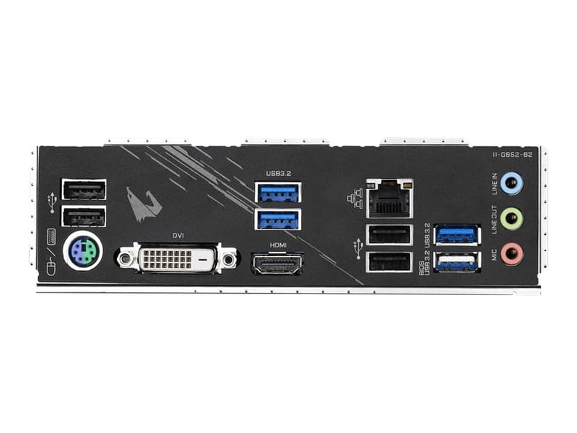 Gigabyte B550M AORUS ELITE Socket AM4 Micro ATX Hovedkort