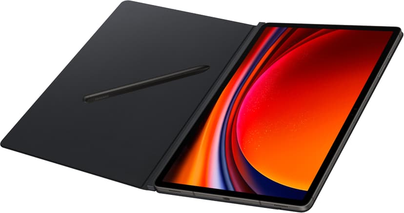 Samsung Smart Book Cover Samsung Galaxy Tab S10+, Samsung Galaxy Tab S9 FE+, Samsung Galaxy Tab S9+ Sort