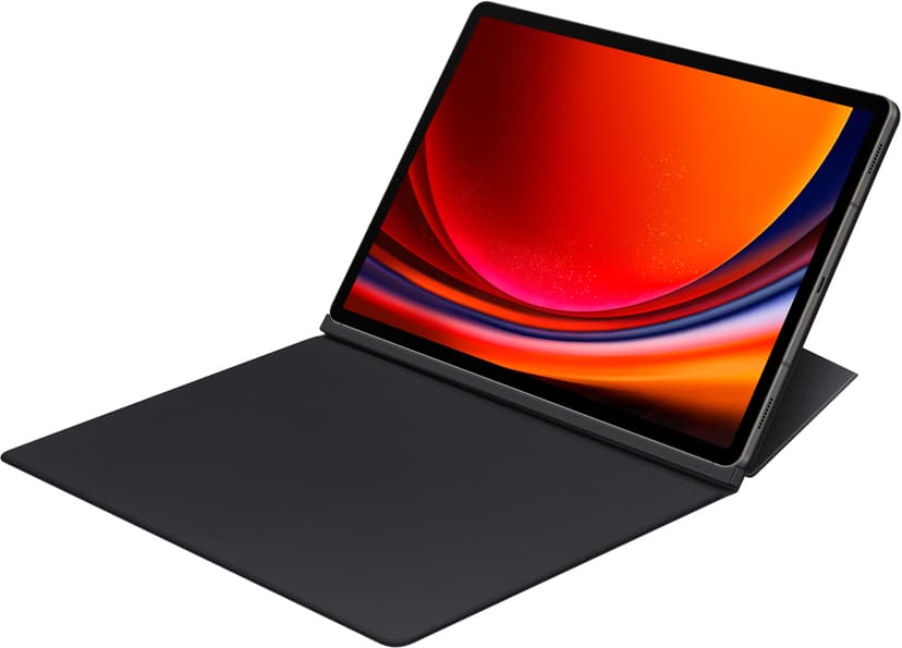 Samsung Smart Book Cover Samsung Galaxy Tab S10+, Samsung Galaxy Tab S9 FE+, Samsung Galaxy Tab S9+ Musta
