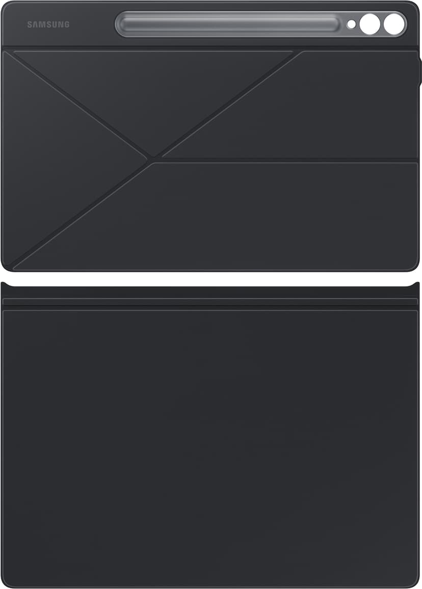 Samsung Smart Book Cover Samsung Galaxy Tab S10+, Samsung Galaxy Tab S9 FE+, Samsung Galaxy Tab S9+ Musta