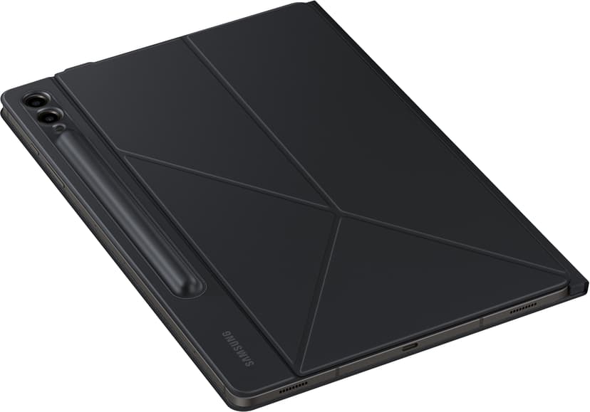 Samsung Smart Book Cover Samsung Galaxy Tab S10+, Samsung Galaxy Tab S9 FE+, Samsung Galaxy Tab S9+ Musta