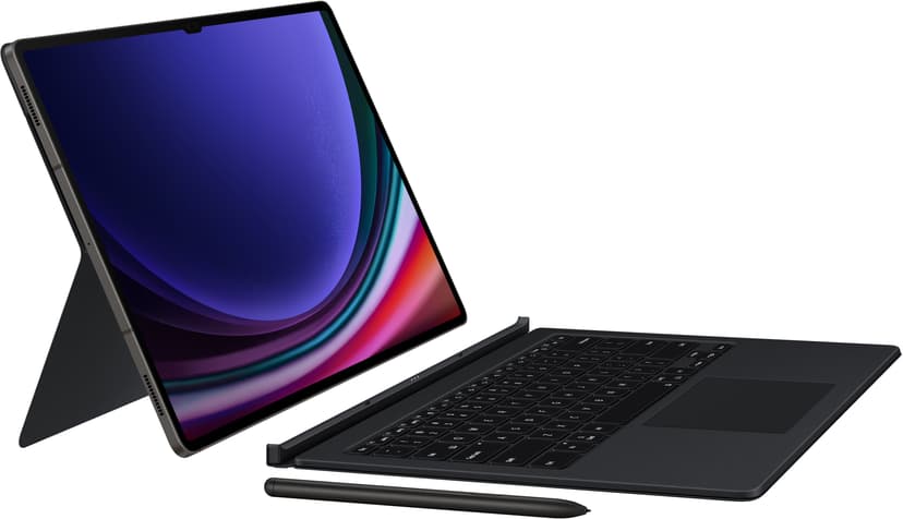 Samsung Book Cover Keyboard Pohjoismainen Musta