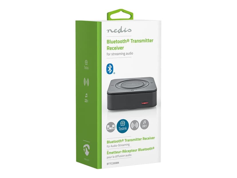 Nedis BTTC200BK Bluetooth musikk mottaker 10 m Sort