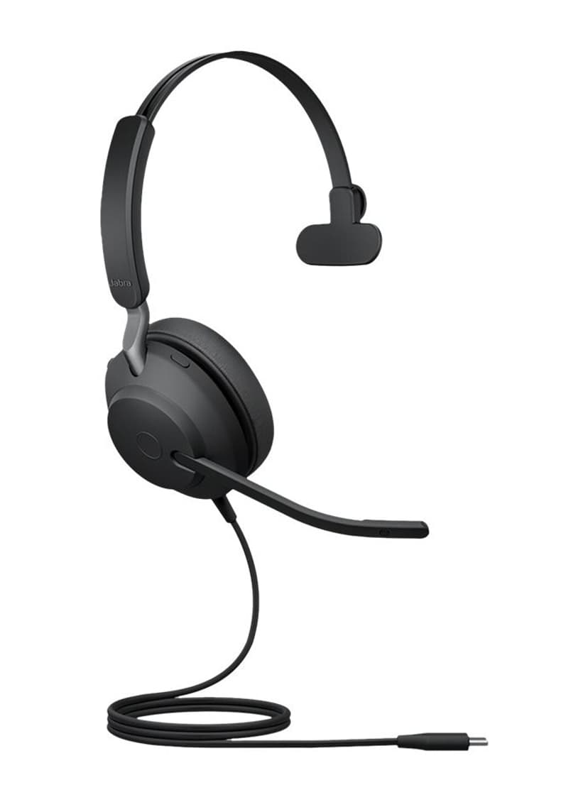Jabra Evolve2 40 SE Mono USB-C UC Musta