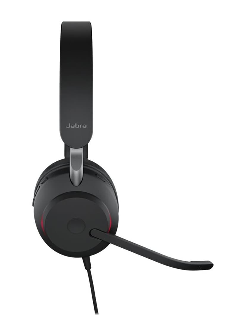 Jabra Evolve2 40 SE USB A-tyyppi UC Musta