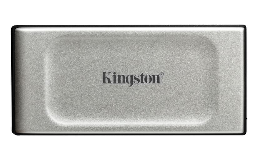 Kingston XS2000 Portable SSD 1TB USB Type-C Sort, Sølv