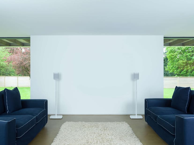 Flexson Golvställ för SONOS ONE/PLAY1 2-pack Vit