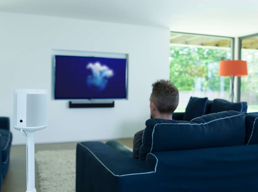 Flexson Gulvstander til SONOS ONE/PLAY:1, 2-pak, hvid