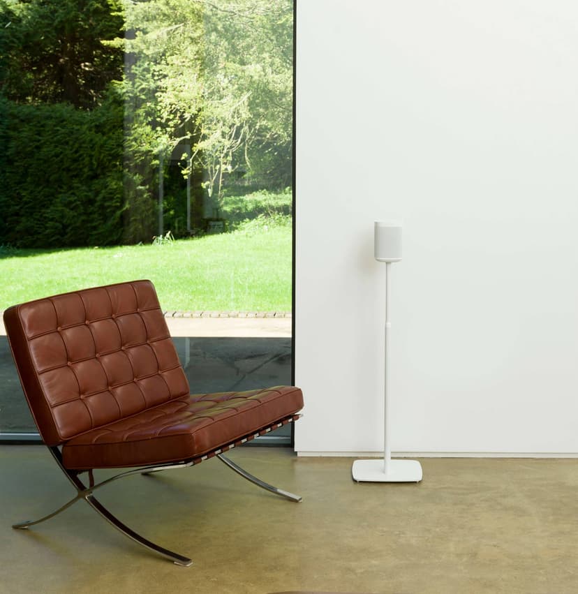 Flexson Gulvstander til SONOS ONE/PLAY:1, 2-pak, hvid