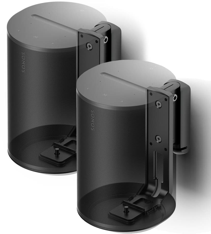 Flexson Väggfäste för Sonos ERA 100 (2st) - Svart