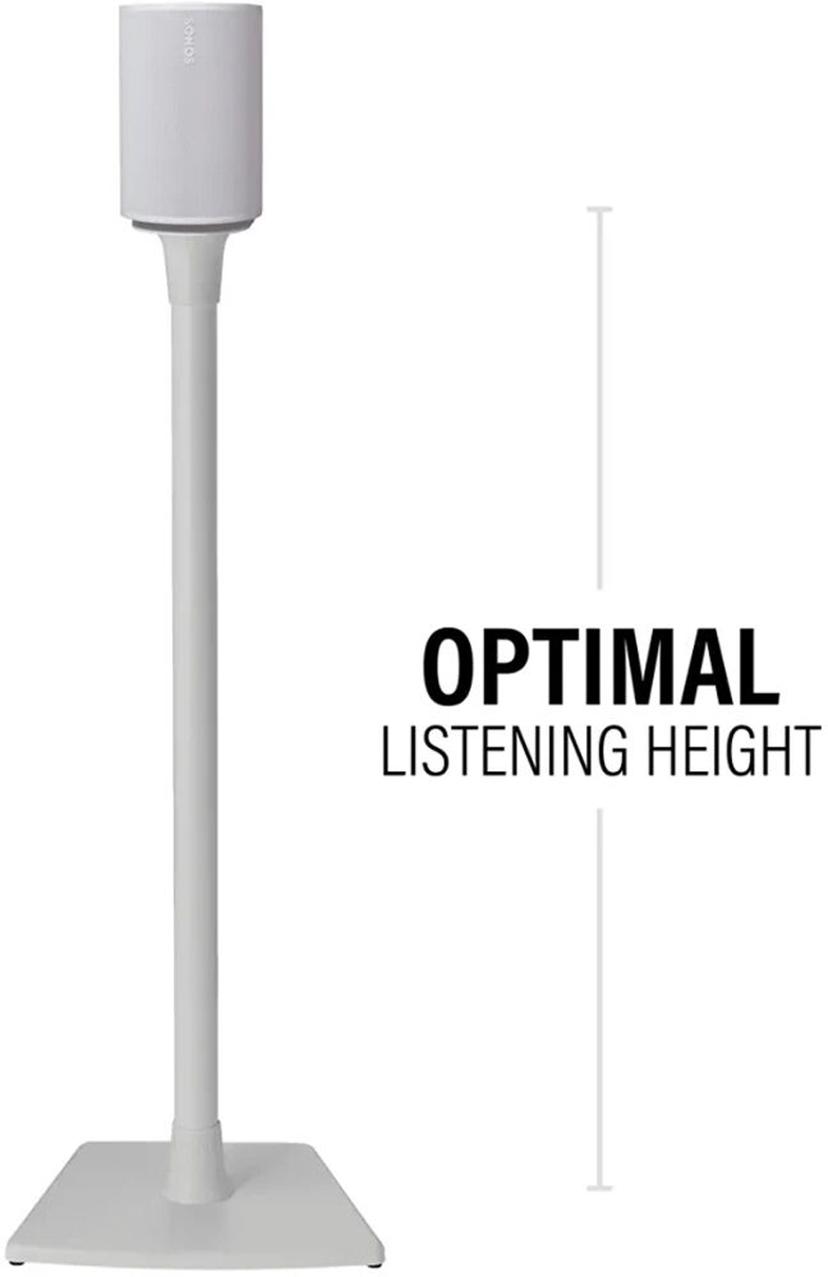 Sanus Floor Stand For Sonos Era100 Pair White