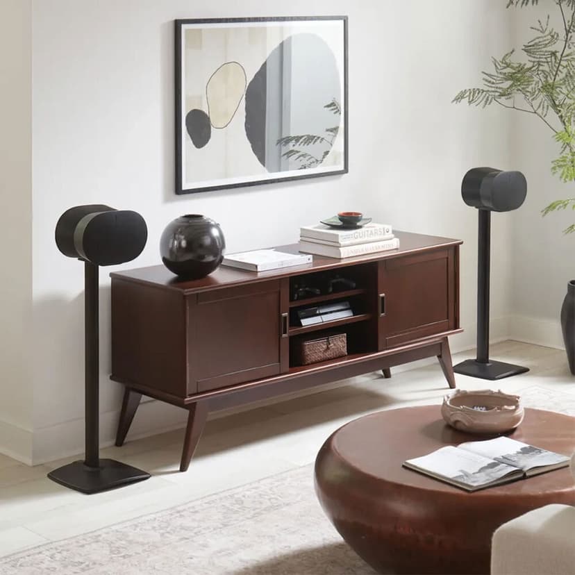 Sanus Floor Stand For Sonos Era300 Single Black