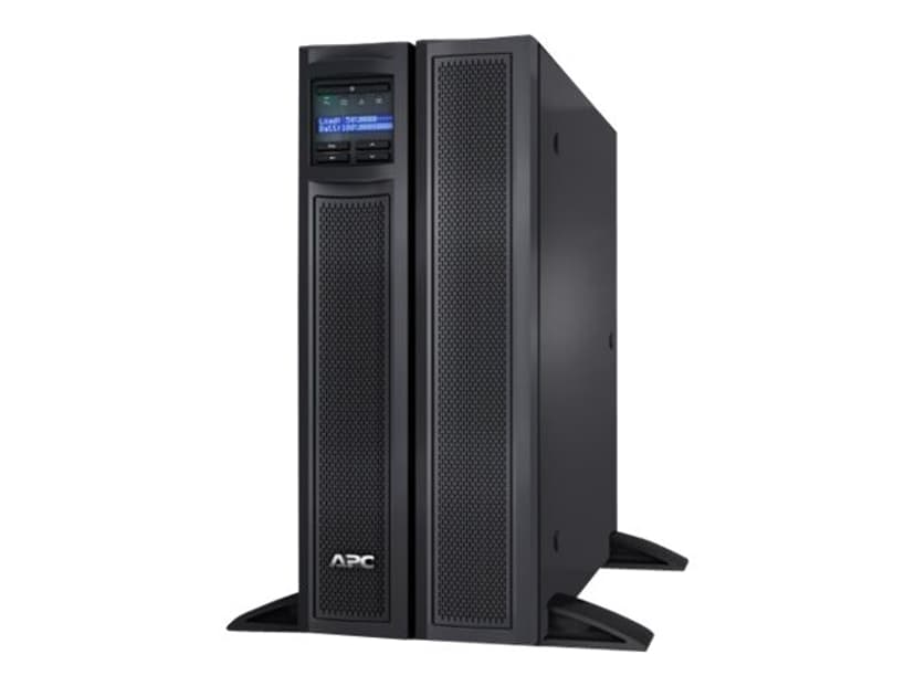 APC Smart-UPS X SMX3000HV Noodstroomvoeding - 3000VA, 8x C13, 2x C19 uitgang, USB, short depth