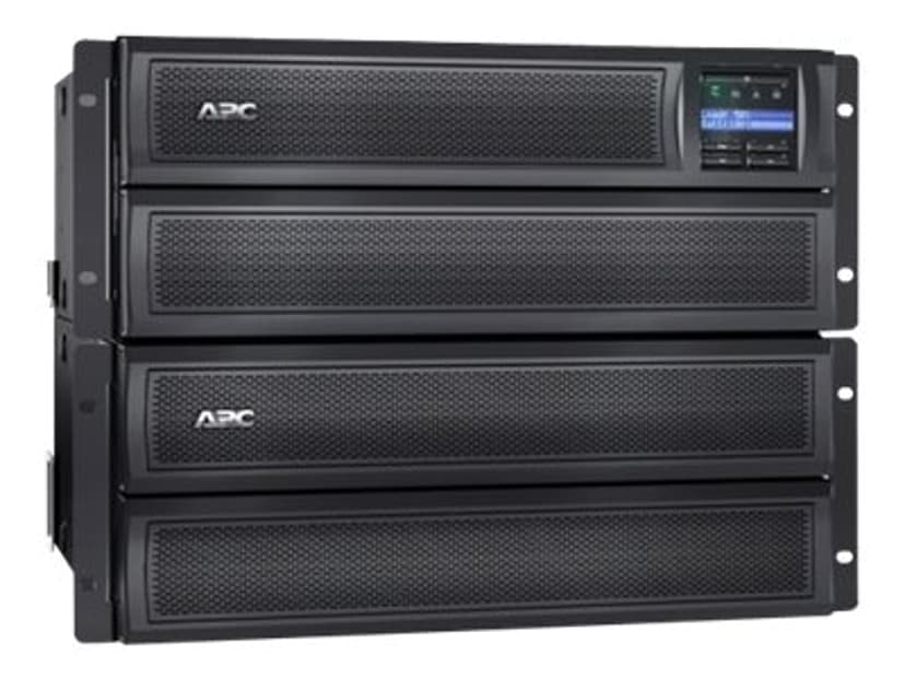 APC Smart-UPS X SMX3000HV Noodstroomvoeding - 3000VA, 8x C13, 2x C19 uitgang, USB, short depth