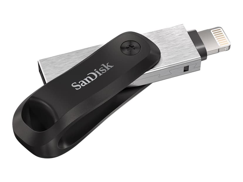 SanDisk iXpand Go 128GB Grå, Sølv