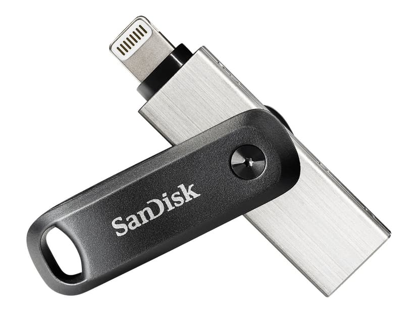 SanDisk iXpand Go 128GB Grijs, Zilver
