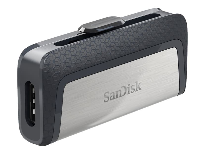 SanDisk Ultra Dual 256GB USB Type-A / USB Type-C Harmaa, Hopea