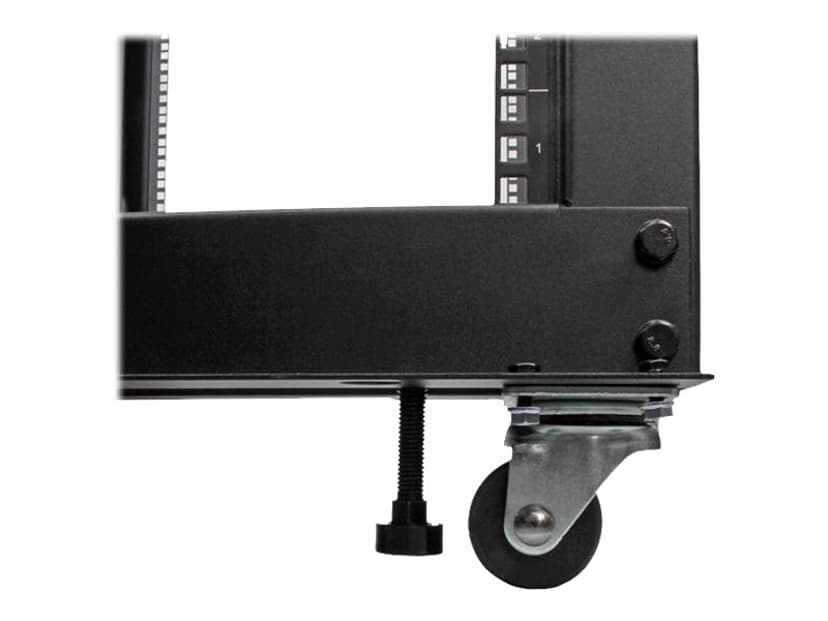 Startech 12U Adjustable Depth Open Frame 4 Post Server Rack