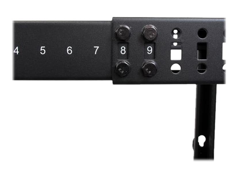 Startech 12U Adjustable Depth Open Frame 4 Post Server Rack