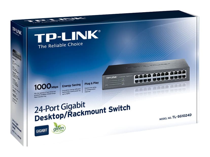 TP-Link TL-SG1024D 24-Port Gigabit Switch