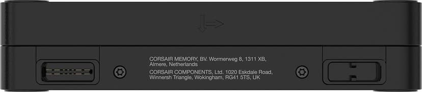 Corsair ICUE Link QX120 120MM MAG Dome RGB STRT KIT Ventilator Zwart
