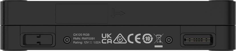 Corsair ICUE Link QX120 120MM MAG Dome RGB STRT KIT Ventilator Zwart