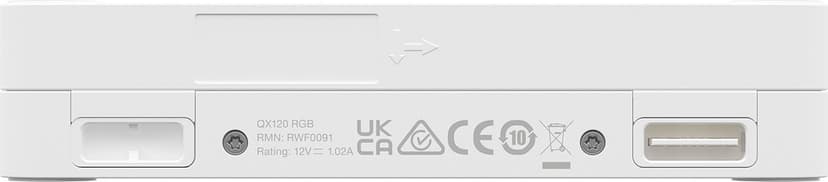 Corsair ICUE Link QX120 120MM MAG Dome RGB EXP KIT Tuuletin Valkoinen