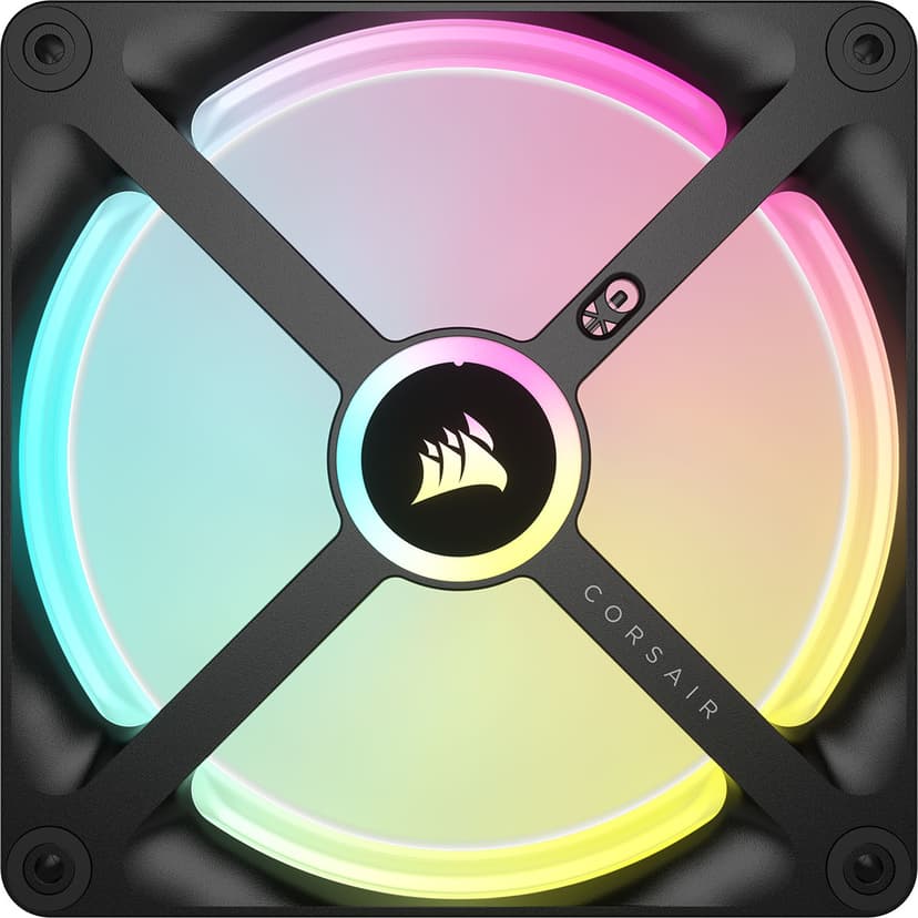 Corsair ICUE Link QX140 140MM MAG Dome RGB EXP KIT Tuuletin Musta, Valkoinen