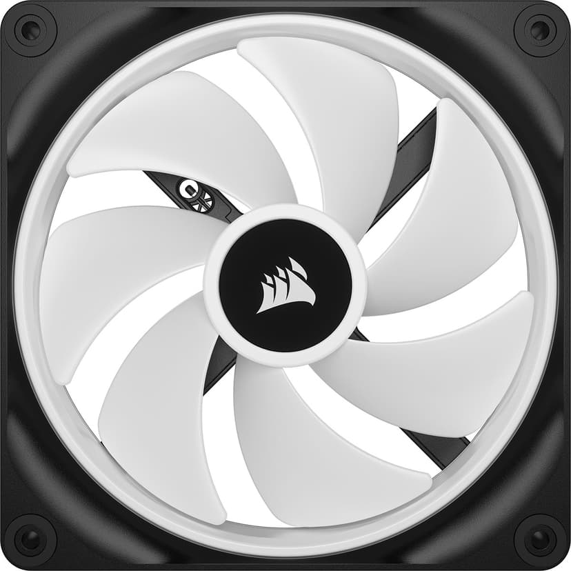 Corsair ICUE Link QX140 140MM MAG Dome RGB EXP KIT Fläkt Svart, Vit