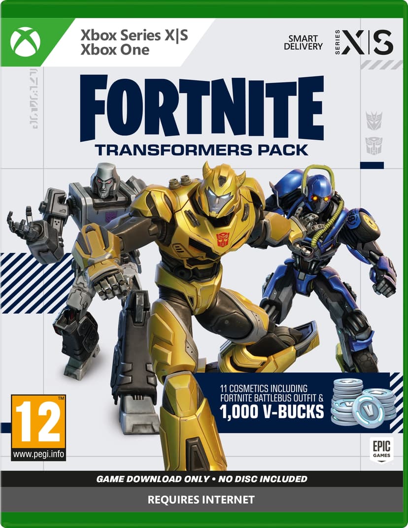 Warner Bros Interactive Fortnite Transformers Pack Xbsx