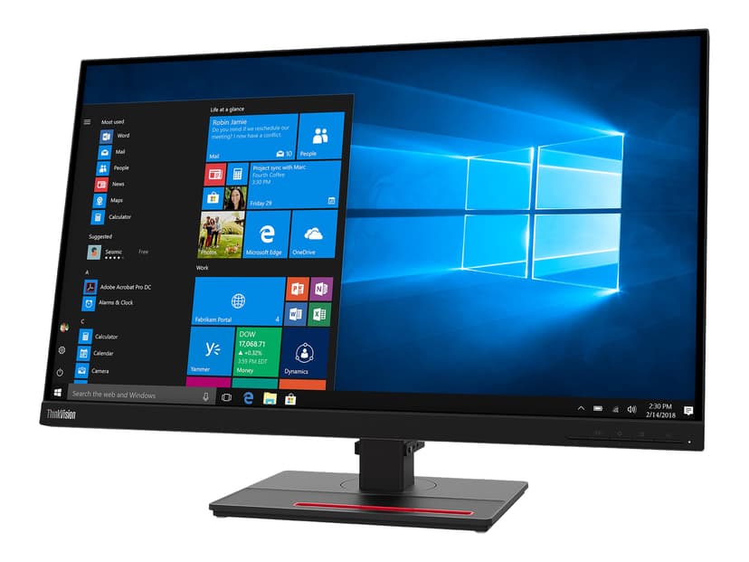 Lenovo ThinkVision T27Q-20 27" 2560 x 1440pixels IPS 16:9 60Hz