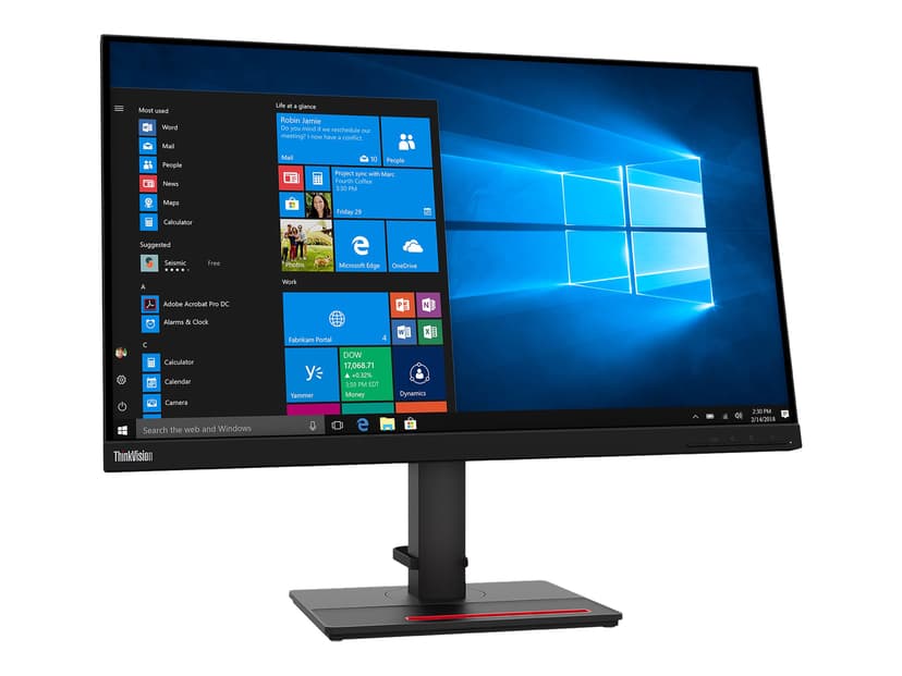 Lenovo ThinkVision T27Q-20 27" 2560 x 1440pixels IPS 16:9 60Hz