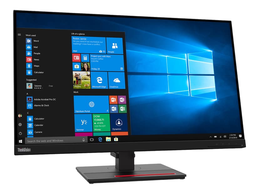 Lenovo ThinkVision T27Q-20 27" 2560 x 1440pixels IPS 16:9 60Hz