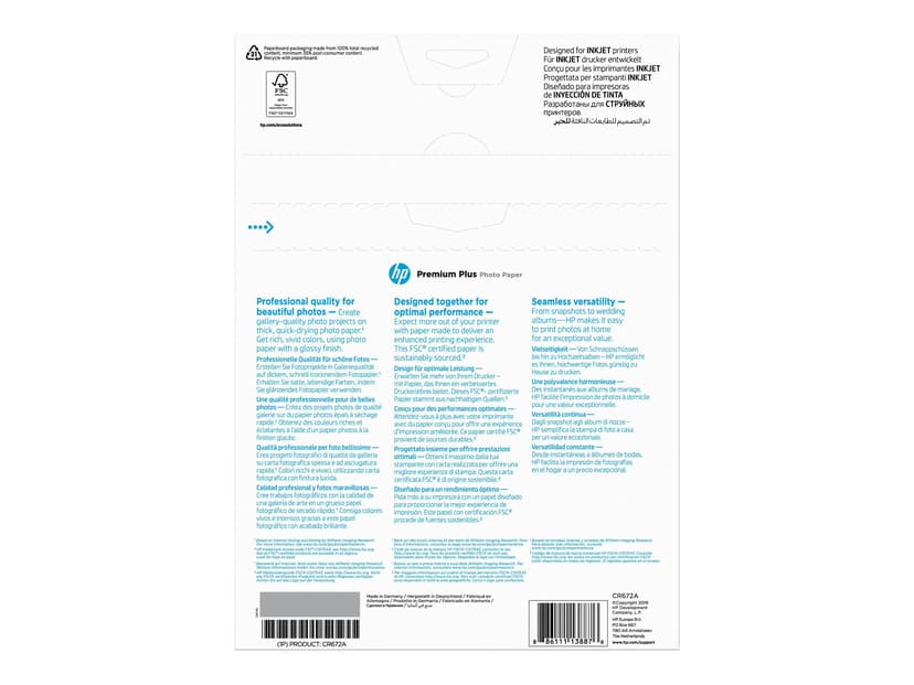 HP Premium Plus Photo Paper