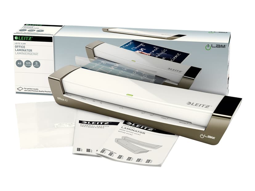 Leitz iLAM Office A3 Silver laminointilaite