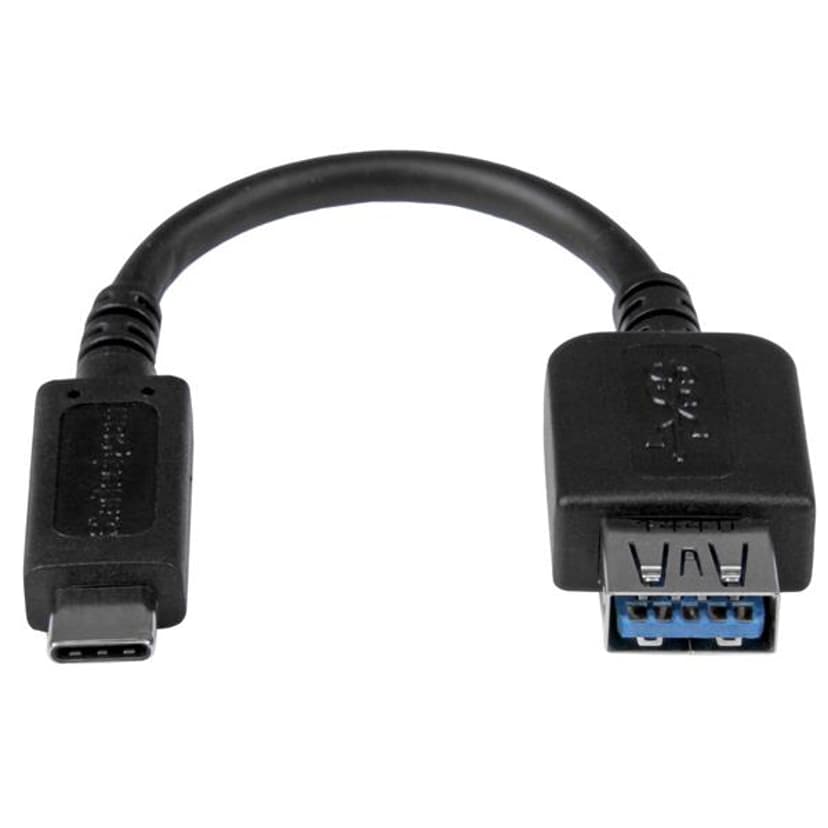 Startech 6in USB C to A Adapter Cable M/F 0.15m USB C USB A Zwart