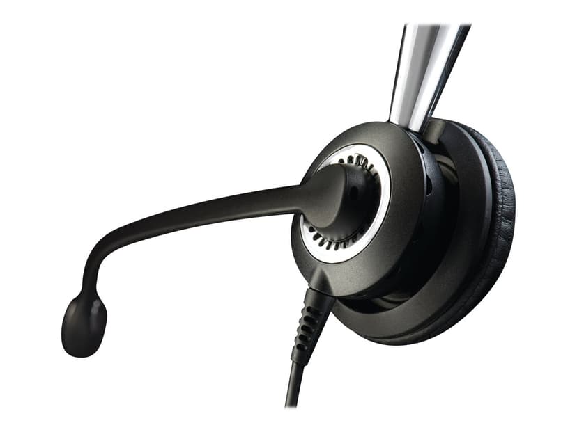 Jabra Biz 2400 II QD Mono UNC 3 In 1 Silver, Svart