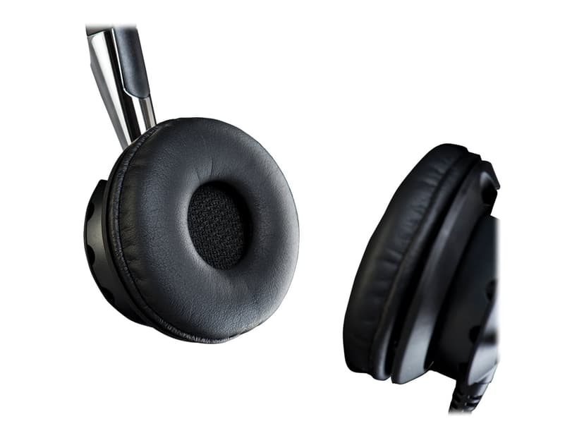 Jabra Biz 2400 II QD Duo UNC Silver, Svart