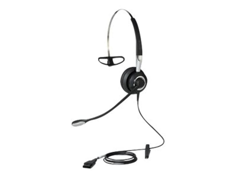 Jabra Biz 2400 II QD Mono NC 3 In 1 Mono Silver, Svart