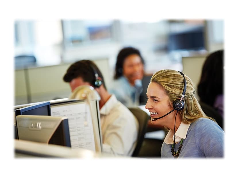 Jabra Biz 2400 II QD Mono NC 3 In 1 Sølv, Sort