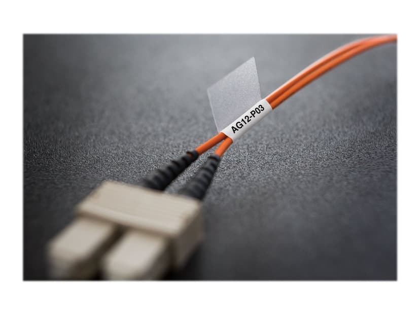 Dymo Etiketter Kabel Laminated 21 x 102mm Svart/Vit 75st - XTL