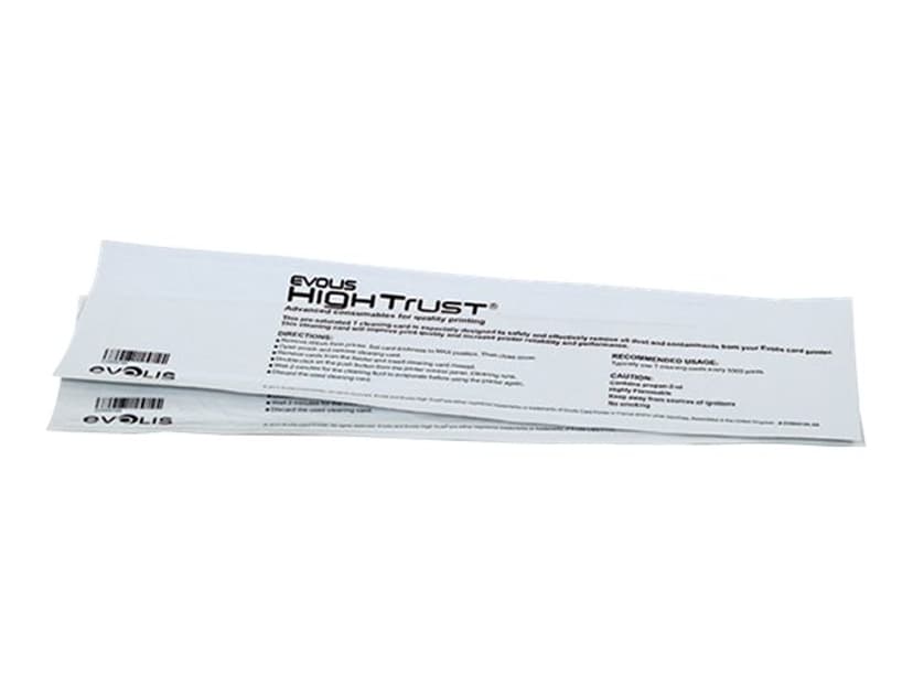 Evolis Puhdistuskortti T-Format 10 kpl - Badgy 100/200