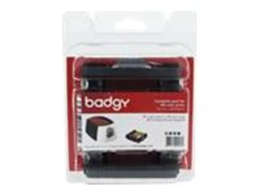 Evolis Färgband YMCKO + Plastkort 100st 0,76mm - Badgy 100/200