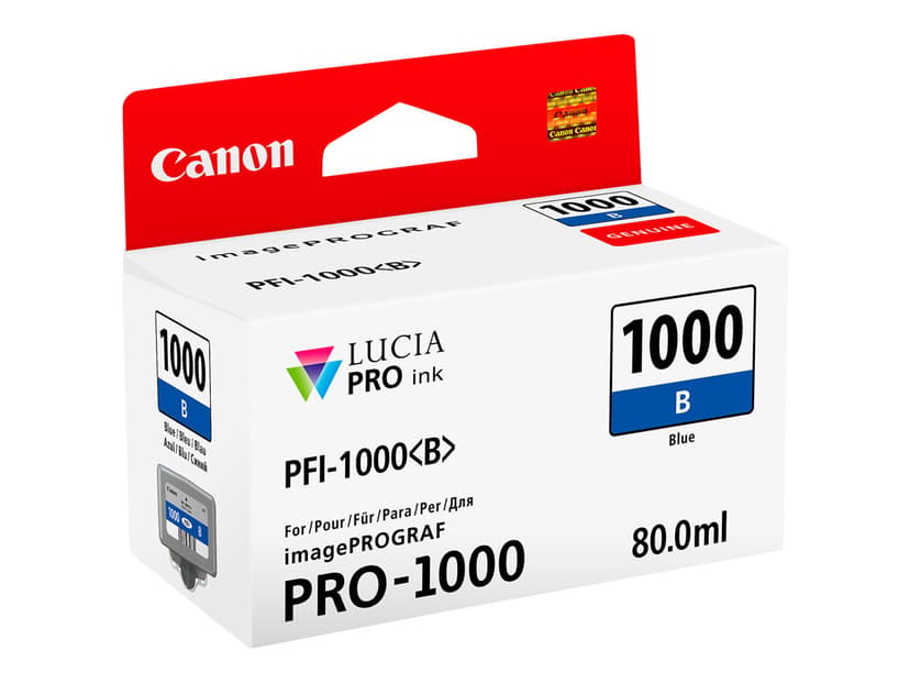Canon Blekk Blå PFI-1000 B - IPF-1000